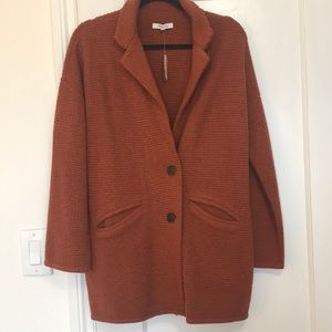 Madewell Textured Blazer Sweater Jacket